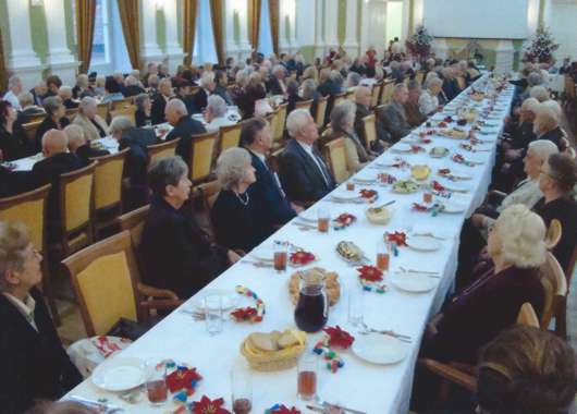 Zdjęcie ze spotkania wigilijengo z 2014 roku